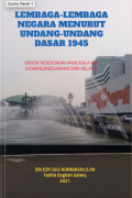Lembaga-lembaga negara menurut Undang-Undang Dasar 1945